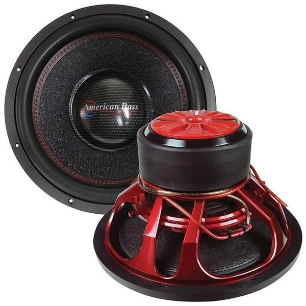 Wci American Bass HAWK1544 15 in. 3000W 4 Ohm DVC Competition Woofer HAWK1544